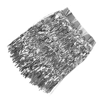 BESTYASH Wedding Party Decoration Silver Fringe PVC 1Pcs for Table Covering