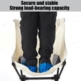 thumbnail image 6 of Folding Camping Chair Portable Outdoor Lawn Seat with Carry Storage Bag, Lightweight Foldable Chair for Picnic Hiking Beach Fishing Travel Backyard Patio Outdoor Relaxing, 6 of 7