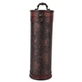 thumbnail image 4 of Cergrey Portable Vintage Round Wood Single Red Wine Storage Box With Handle Retro Gift, Single Red Wine Box, Wood Wine Box, 4 of 9