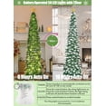 thumbnail image 2 of Árbol de Navidad HMASYO Desplegable de 1,5 m con Temporizador y Luces Verde, 2 of 8