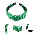 thumbnail image 3 of Unique Bargains 1 Pc Elegant Wide Headbands for Women Green, 3 of 6