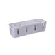 thumbnail image 1 of Inteprter Toma de corriente eléctrica para el hogar, portátil, a prueba de golpes, a prueba de polvo, transpirable, organizador de cable de carga, caja Carpetas de archivos Gris, 1 of 6