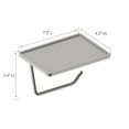 thumbnail image 3 of Design House Millbridge Toilet Paper Holder with Shelf, 3 of 12