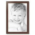 thumbnail image 2 of ArtToFrames 18" x 27" Honors Mahogany with Gold Picture Frame, 18x27 inch Brown Wood Poster Frame (WOM-5156),  Pack, 2 of 7