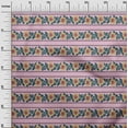 thumbnail image 2 of oneOone Viscose Chiffon Fabric Leaves & Floral Block Decor Fabric Printed BTY 42 Inch Wide, 2 of 4