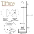 thumbnail image 5 of Brite Star Battery Operated 10-inch Tiffany LED Candles - 3 Count Flameless Candles with Timer- Perfect for Home Décor, 5 of 5