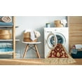 thumbnail image 2 of Ahgly Company Machine Washable Indoor Rectangle Abstract Chrome Gold Yellow Area Rugs, 8' x 10', 2 of 7