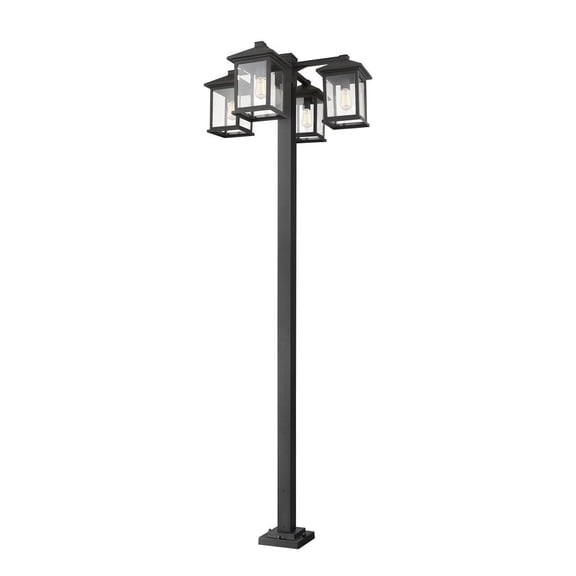 Z-Lite 4 Light Outdoor Post Mounted Fixture
