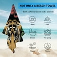 thumbnail image 4 of GZHJMY Beach Towel for Women Girls, Tiger Design Vector Bath Towel, Oversized Lightweight Sport Towel, 31x63 Inch, 4 of 7