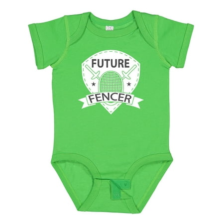 

Inktastic Fencing Future Fencer Sports Gift Baby Boy or Baby Girl Bodysuit