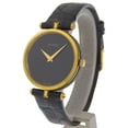 thumbnail image 2 of Pre-Owned Gucci Sherry Line Watch, Gold Plated, Quartz, Analog, Black Dial, Men's, 2 of 10