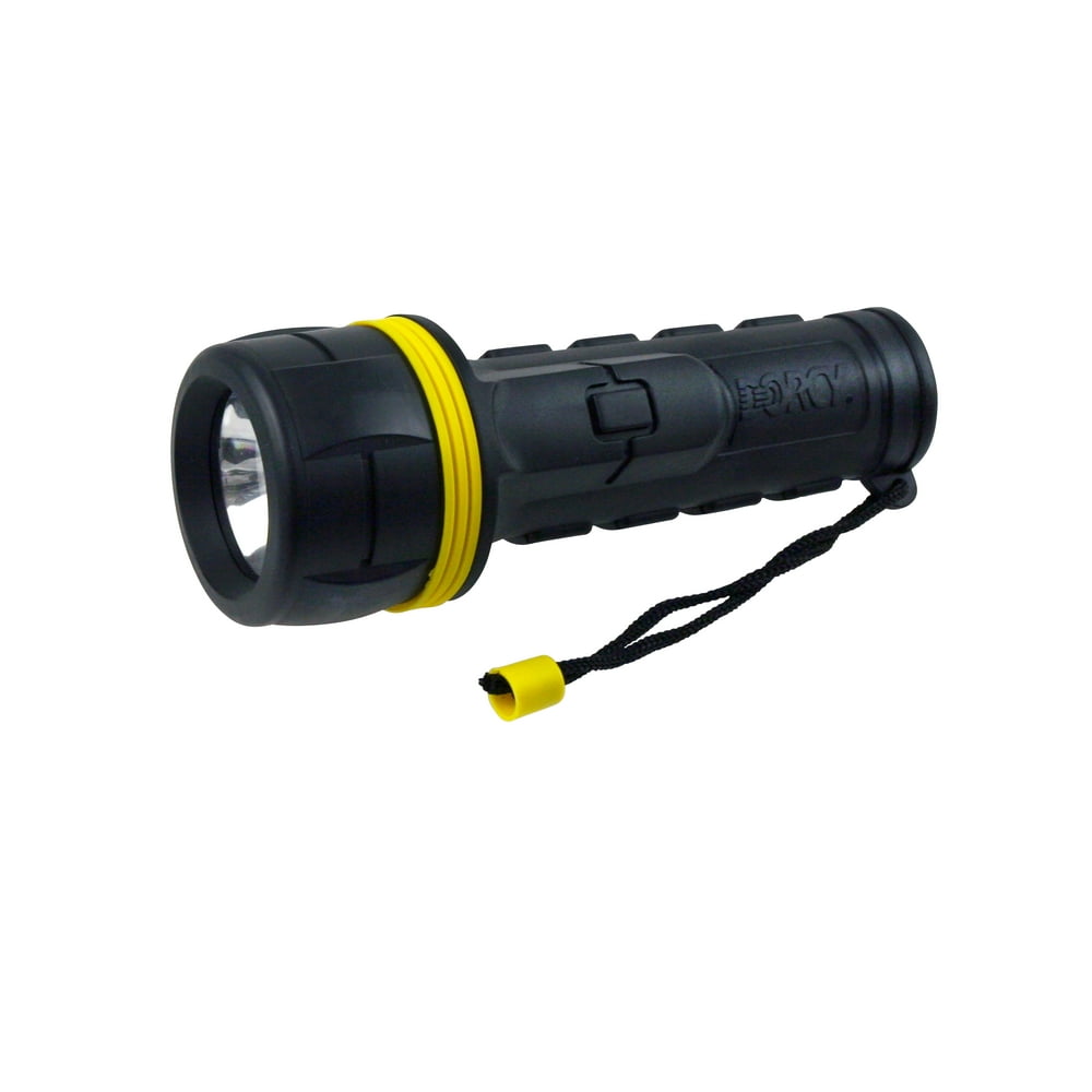 FLASHLIGHT LED RUBBER 1D