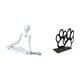 thumbnail image 5 of Figura de escritorio,Escultura abstracta de pensador para decoración de oficina y hogar.,Figura decorativa de escritorio,decoración minimalista para el hogar,Servilletero de, 5 of 8