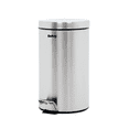 thumbnail image 1 of Bote De Basura Metálico Acero Inoxidable Con Pedal Cocina 12l Belug Gris, 1 of 5