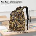 thumbnail image 7 of DISNIMO Deer Camo Print Large Capacity Backpack for Elementary Middle School Students, Multi Compartment School Bag with Side Mesh Pockets for Textbooks Stationery Daily Use, 7 of 7
