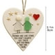 thumbnail image 3 of Adorno de Amistad de Vidrio Marino En Forma de Corazón, Hecho a Mano, Recuerdo de Corazón de Amistad Eterna., 3 of 6