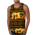 thumbnail image 1 of Birdeem Nouveau Débardeur Décontracté Mode Homme Été Floral Hawaïen Imprimé Sport Col Rond, 1 of 6