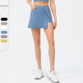 thumbnail image 4 of Falda deportiva de primavera y verano, falda falsa de dos piezas anti-running, falda suelta informal para yoga y running, 4 of 5