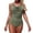 Army Green, variant on Women's One Piece Swimsuit Ruched Tummy Control Bathing Suits Vintage Retro Push Up Swimwear