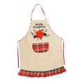 thumbnail image 4 of Adult BBQ Christmas Party Holiday Apron for Baking Cooking Birthday, 4 of 5