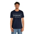 thumbnail image 4 of Gammie Est 2025 Shirt, Grandma Pregnancy Announcement 2025, 4 of 4