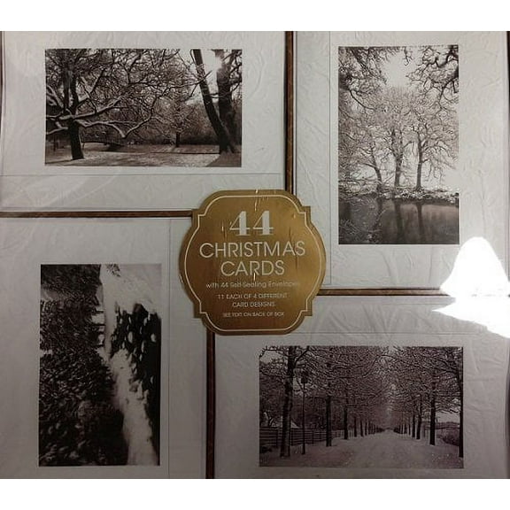 Paper Magic Christmas Cards 44 ct 864072 WINTER