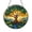 Acrylic 3.5 Inch, variant on Tree of Life Landscape Stained Glass Window Hanging, River Nature Scene Art Panel, Decorative Home Accent