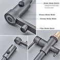 thumbnail image 5 of Pull Down Filter Kitchen Faucet 3 Ways Drinking Pure Water Faucets Brass 360° Flexible Purification Water Mixer Tap -Modern  Design, 5 of 7