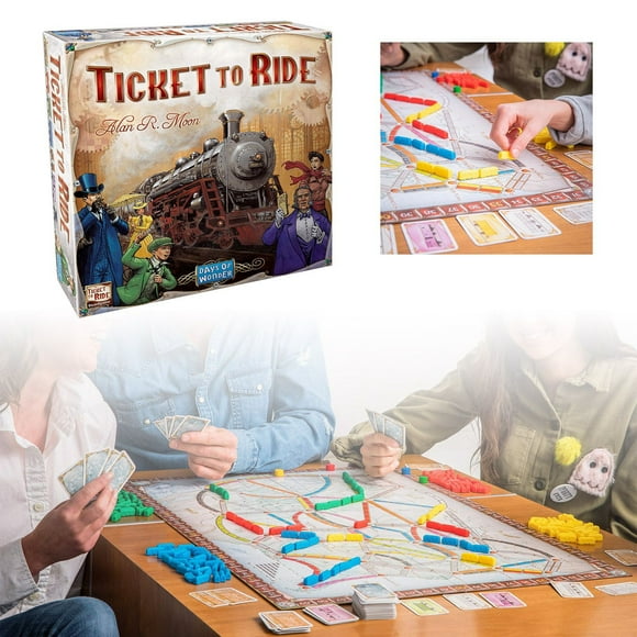 Board Game A Country Train Adventure For And Family Strategy Game For Kids & Adults Ages 8+ 2 5 Players 30 60 Minute Toys