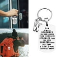 thumbnail image 2 of YUEHAO Keychains Son To 26 You I Christmas Keychain Never Ornaments Forget Letters My Love Keychains, 2 of 7