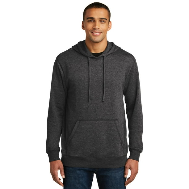 District Made - District Made DM391 Mens Lightweight Fleece Hoodie ...