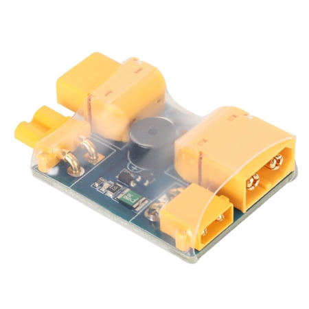 Riousery XT30 XT60 Smoke Stopper with Alarm Buzzer RC Drone Fuse for 2-6S RC Quad FPV Racing Drone Short Circuit Protection Safety Checker Multi-Functional Drone Accessories