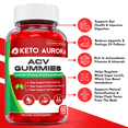 thumbnail image 6 of (2 Pack) Keto Aurora Keto ACV Gummies - Supplement for Weight Loss - Energy & Focus Boosting Dietary Supplements for Weight Management & Metabolism - Fat Burn - 120 Gummies, 6 of 8