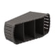 thumbnail image 4 of Caja organizadora, Multi-Grid Rattan Desktop Cosmetics Desktop Cajas de Almacenamiento de Escritorio(Negro) Ecomeon no, 4 of 6