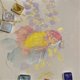 thumbnail image 4 of 20 Colors Watercolor Painting Set, Metallic Watercolor Paint Set, Glitter Watercolour Solid Paint Box,(1ml-a), 4 of 5