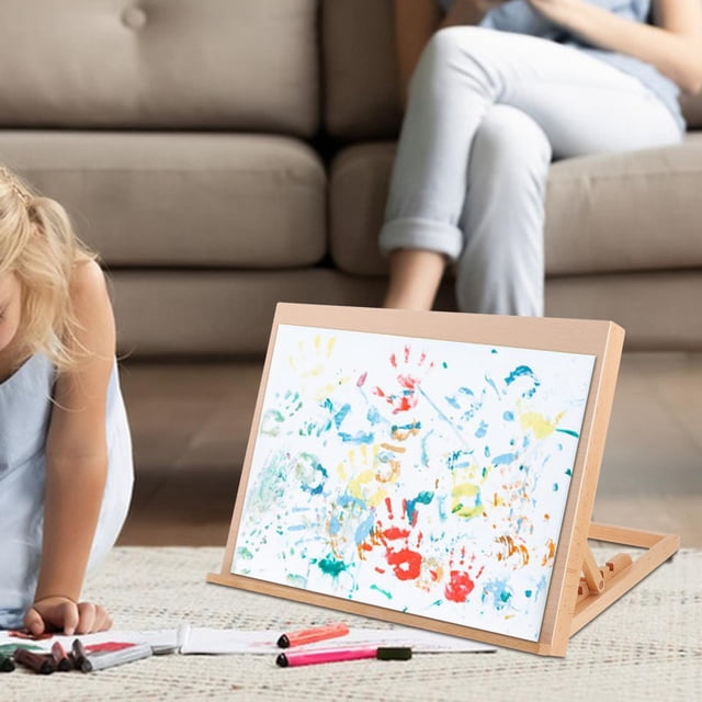 Chevalet de Table Réglable pour Peinture, Livre de Cuisine, Dessin de Recettes