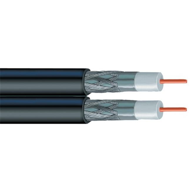 JSC Wire RG-6/U Direct Burial Underground Coaxial Cable 1000 ft USA 