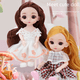 thumbnail image 2 of Mini muñeca linda niña simulación princesa vestir muñeca juego de juguetes para niños, 2 of 5