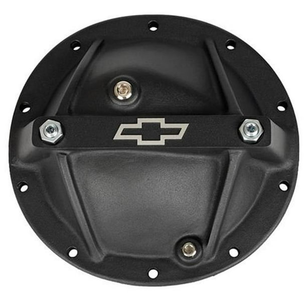 Bowtie Differential Cover 8.5 GM 10 Bolt, Black Crinkle