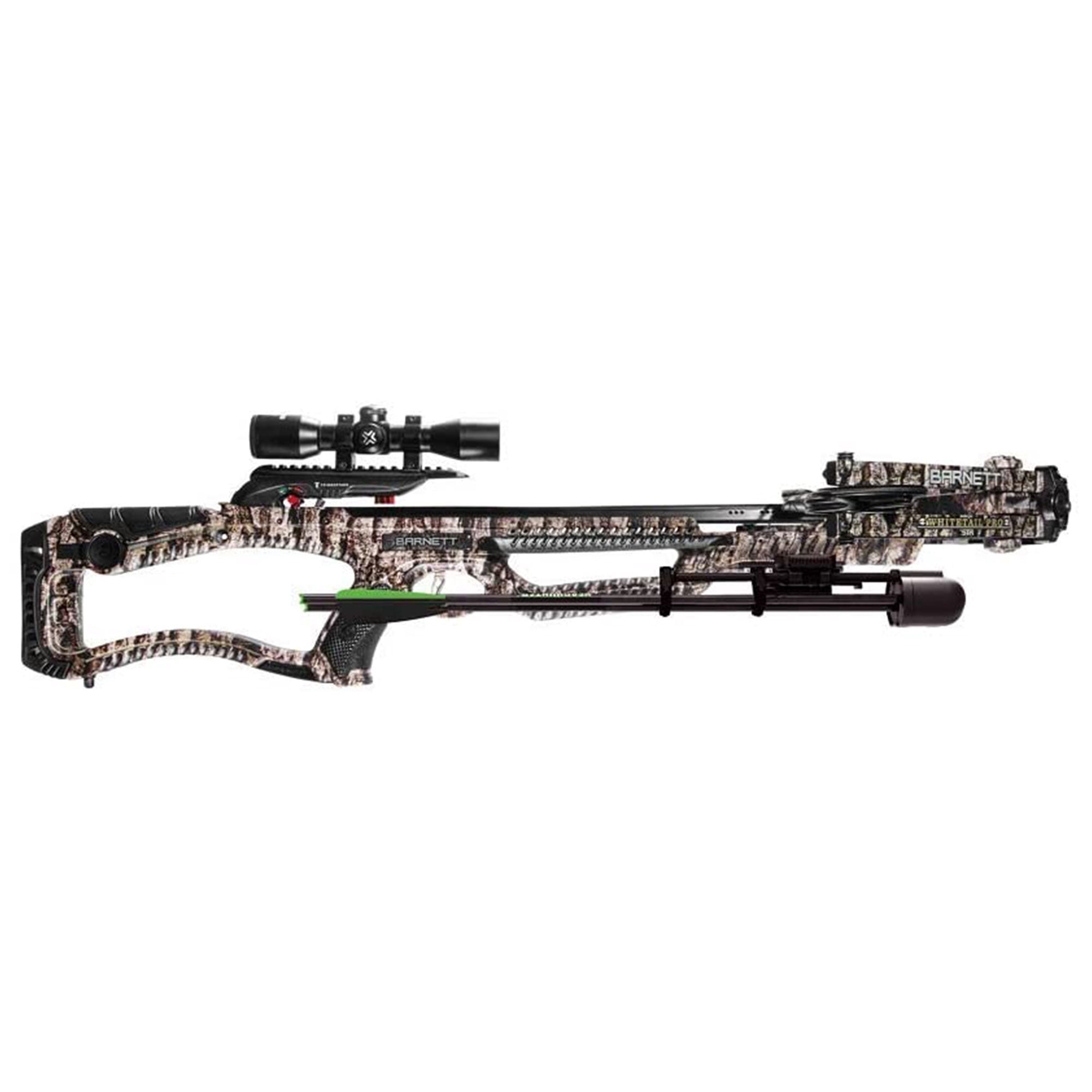 Barnett Whitetail Pro STR 400FPS TriggerTech Hunting Crossbow, Trubark Camo