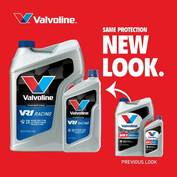 Valvoline VR1 20W-50 Racing Engine Oil for High Performance Motors