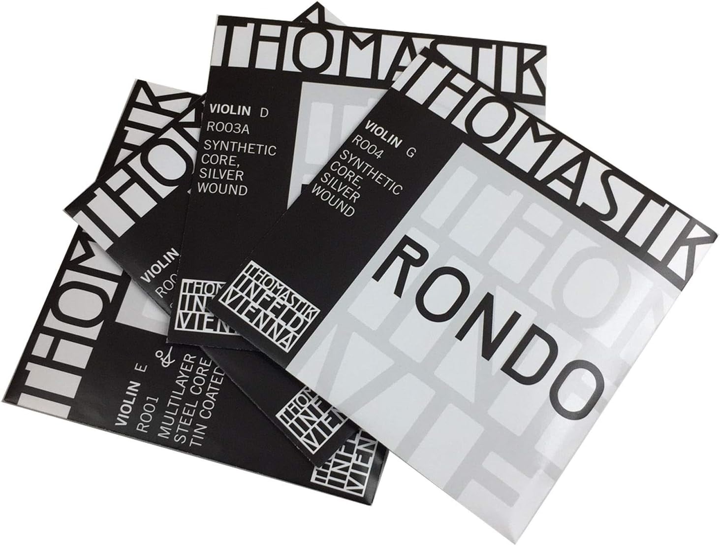 Thomastik Rondo Violin String Set 4/4 Size, Medium