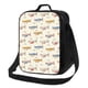 thumbnail image 1 of Fotbe Striped Vintage Planes Lonchera Bolsa de Almuerzo para Hombres y Mujeres, Lonchera de Gran Capacidad, Bolsa de Almuerzo Reutilizable, Bolsa Térmica Aislante, 1 of 7