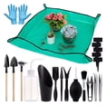 thumbnail image 7 of Eoperou Succulent Tool Set Indoor Plant Repotting Mat with Storage Bag Waterproof Miniature Succulent Hand Tools Plants Transplanting Supplies, 7 of 7