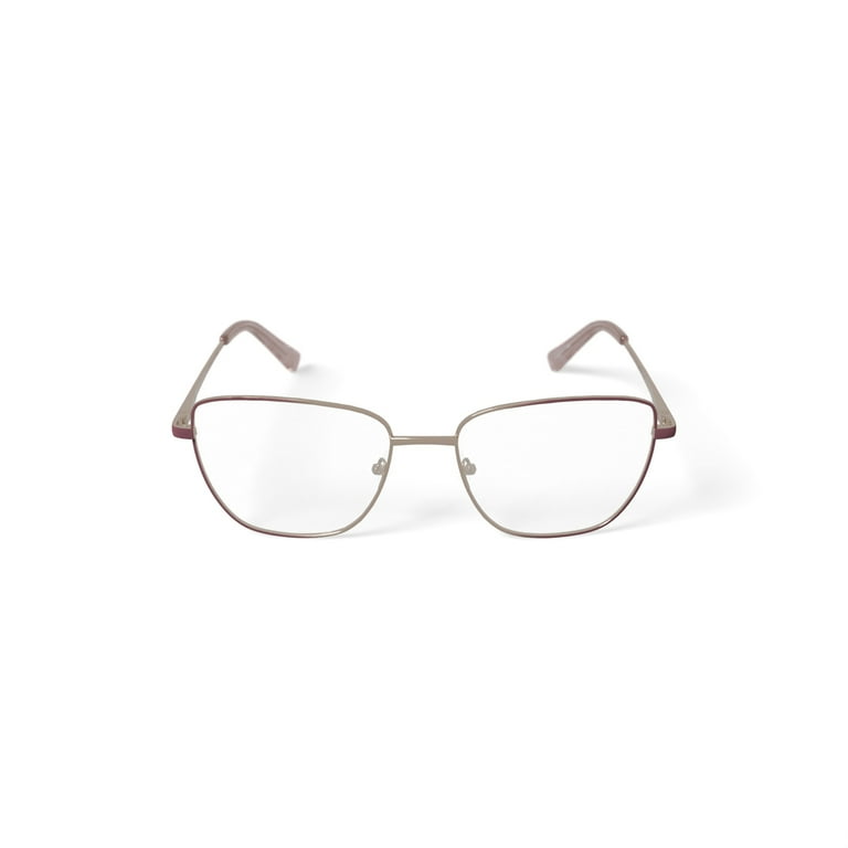 Keo Women's Ksenia Rectangular Prescription Eyeglasses with Case