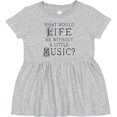 thumbnail image 3 of Inktastic Music Lover Musician Quote Girls Baby Dress, 3 of 5