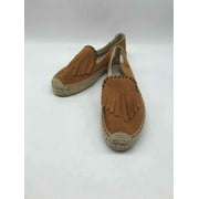 Pre-Owned Soludos Tan Size 7 Espadrille Sandals