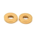 thumbnail image 2 of Ion Plating(IP)304 Stainless Steel Spacer Beads Flat Round Golden 8x1.5mm Hole: 3.2mm diy, 2 of 3