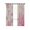 Pink, variant on Coastal Red Blackout Curtains, Light Blocking Print Window Curtains, Nautical Coral Seahorse Starfish Shell Thermal Insulated Window Drapes for Living Room Kitchen Cafe 2 Panels, 104"W x 72"L