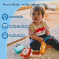 thumbnail image 4 of Busy Board for 1 Year Old,Airplane Plane Car Travel Toy,Montessori Toys for 1 2 3 Year Old Girl Boy,Sensory Toys for Toddlers 1-3,1st Birthday for Boys Girls Kids, 4 of 6